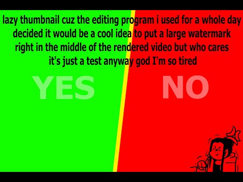 Yes/No meme (test) Ink and Error/ Undertale AU