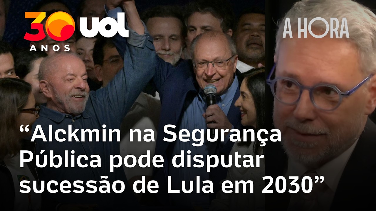 Se Alckmin for ministro da Segurança Pública, pode se tornar candidato à sucessão em 2030 | Toledo