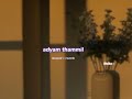 Adyam Thammil S L O W E D R E V E R B Lilvibe