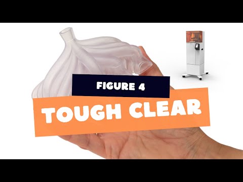 3D Systems Figure 4 3D Printer Material -  Tough Clear
