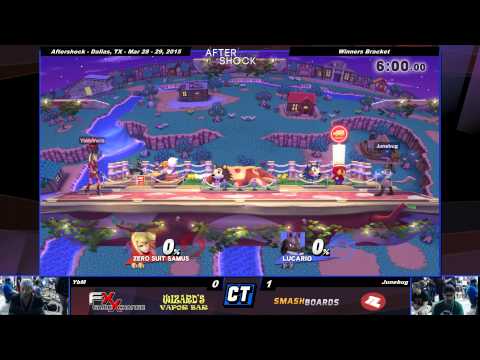 Aftershock - Junebug vs YbM - Smash Wii U