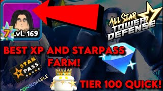 ASTD Best Starpass And Level XP Tips!! Tier 100 fast! (No AFK)