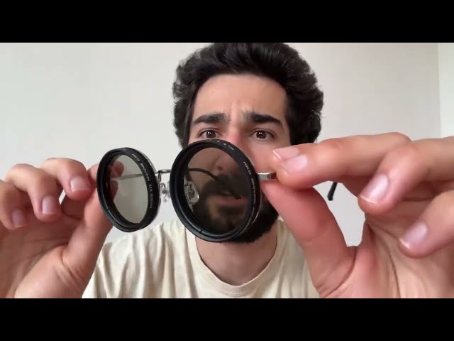 Vídeo relacionado con HUVZOR 3 Pares Gafas Redondas Retro, Gafas Unisex, Gafas con Lentes Transparentes Ultra Ligeras, Montura de Metal-acero, Fino Vintage, Visión Clara, para Cosplay