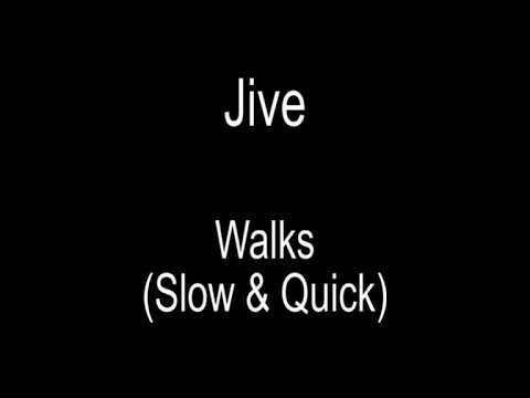 Jive Walks Slow & Quick -  Medaillenstufe 2