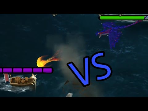 New Rare Dragon Dramillion VS Battle Fleet 26 - Defend Berk - Dragons:Rise of Berk
