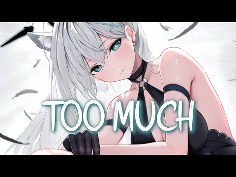 「Nightcore」 TOO MUCH - The Kid LAROI, Jung Kook, Central Cee ♡ (Lyrics)