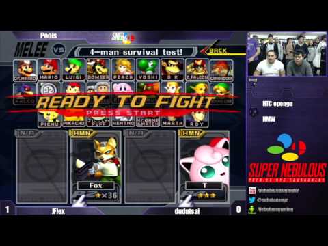 Super Nebulous 4 Pools - Jflex (Fox) vs dudutsai (Jigglypuff)