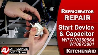 KitchenAid Refrigerator Not Freezing - Run Capacitor Repair and Diagnostic