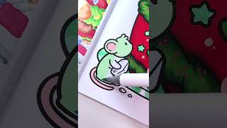 🐭🍪 Mice Cookies | Merry Christmas Coloring Book by Jade Summer