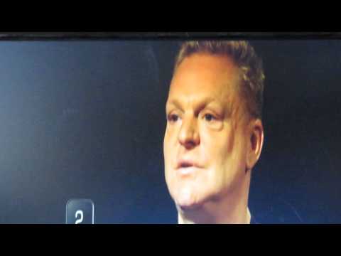 Andy Bell  en "Celebrity Mastermind" por la BBC One..(1 Parte)