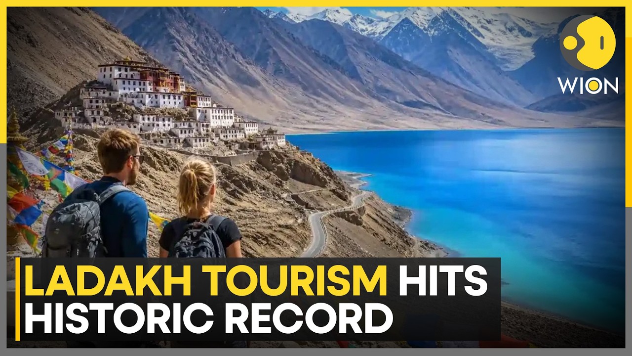 Ladakh Records Massive Tourist Boom In 2026 With Record Footfall | Wion News