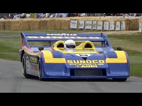 1580hp Porsche 917/30 Can Am & 917 PA Flat-12 Engine Sound!