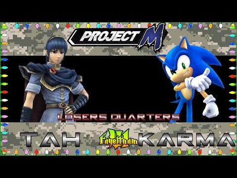 Fayettnam 6|Project M-Losers Quarters: Tah (Marth) vs Karma (Sonic)