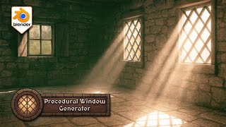 3DT Procedural Window Generator video thumbnail