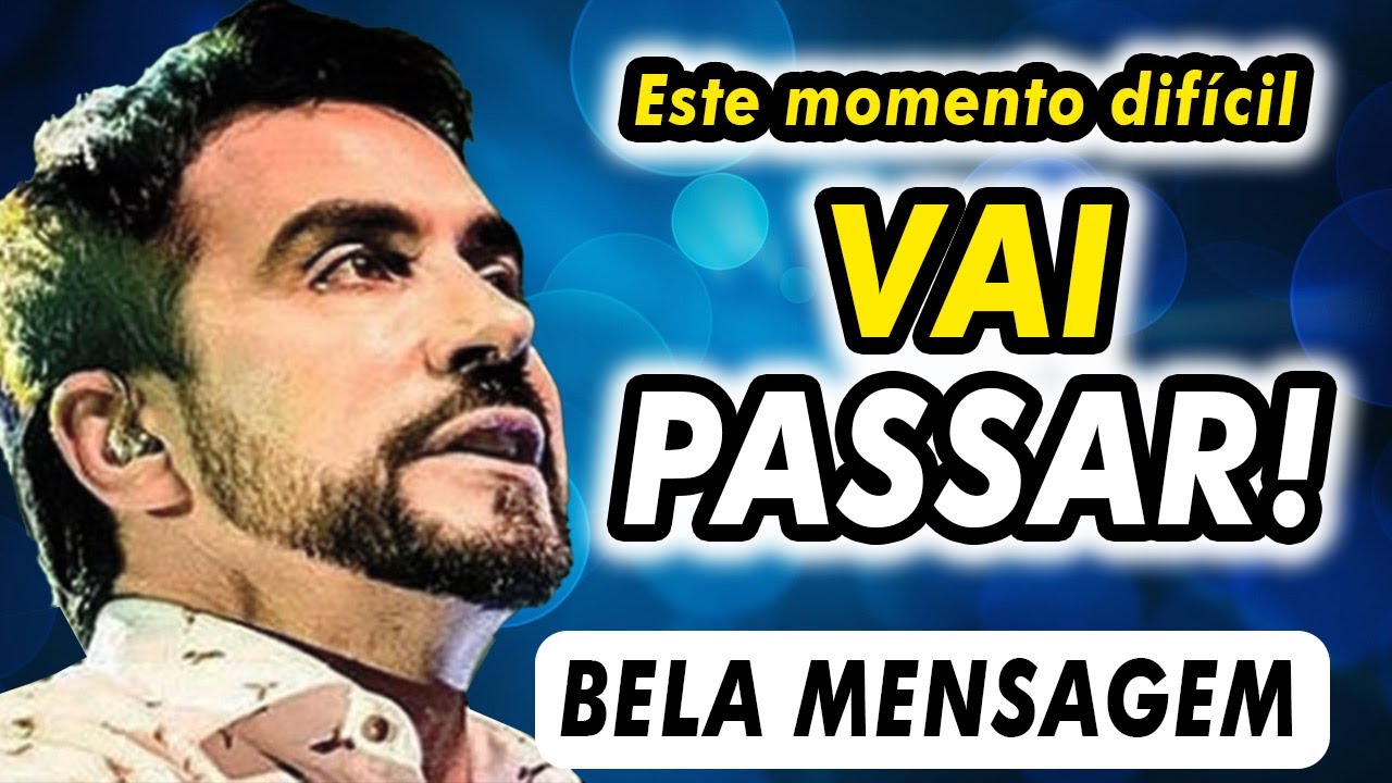 Você está passando por um momento difícil?? Assista / MAGNIFICA MENSAGEM DE PADRE FABIO DE MELO