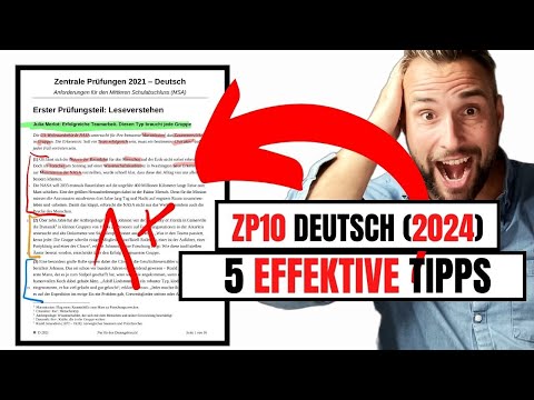 ZP10 German 2026: 5 effective tips to easily master your ZP10 exam
