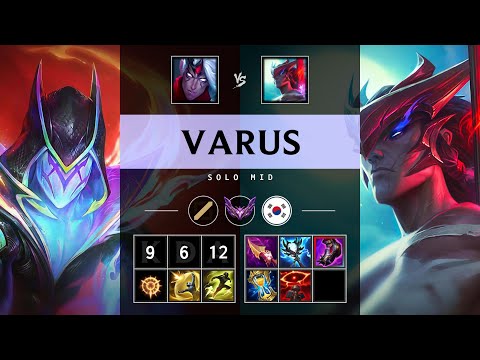 Varus Mid vs Yone - KR Master Patch 25.13