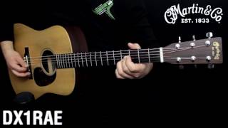 Video thumbnail for Martin DX1 RAE acoustic guitar :: Demo by Darek Wawrzyniak (Darius Wave)