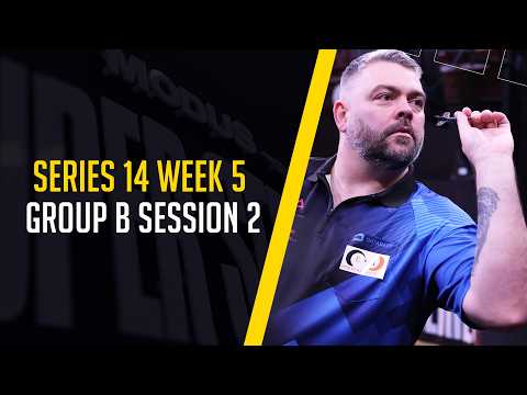 FINAL CHANCE TO QUALIFY!! ????????| Live Darts |  Series 14 Week 5 | Group B Session 2