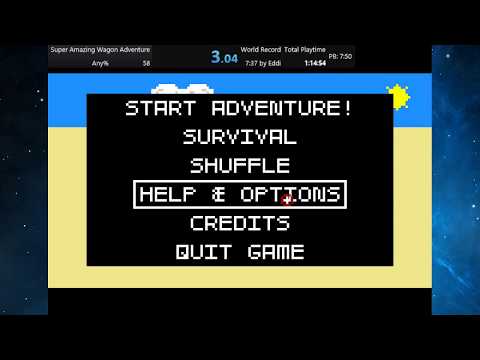 (WR) (3/13/18) Super Amazing Wagon Adventure any% speedrun in 7:27