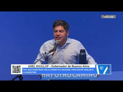 AXEL KICILLOF EN EL PARTIDO DE ENSENADA
