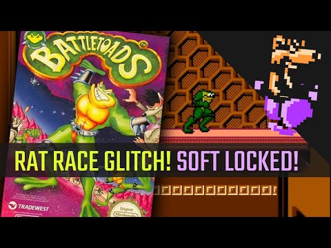 Battletoads - Level 10, Rat Race (Glitch / Soft Lock)