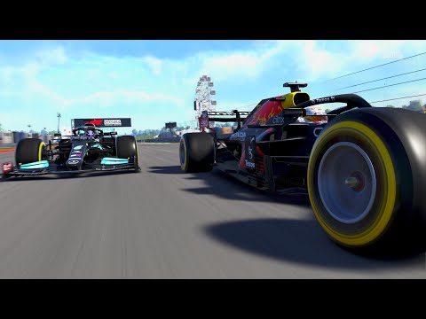 safety car has left lewis hamilton and max verstappen side by side|F1 2021|