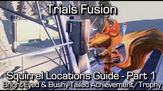 Trials Fusion - Squirrel Locations - Part 1 (1-10) - Bright-Eyed & Bushy-Tailed Achievement/Trophy