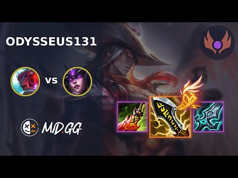 MID.GG: [ Odysseus131 ] Yone MID vs Syndra | EUW MASTER | LOL Season 2025