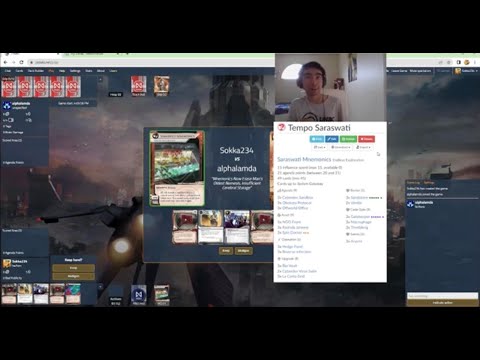 Rush Saraswati w/ The King (Netrunner streamed live)