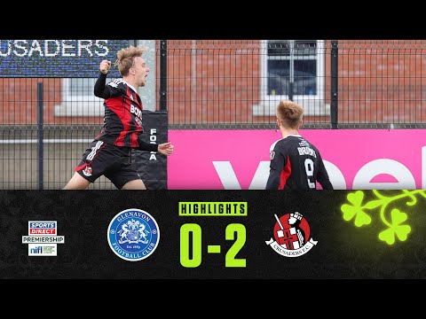 Brooks & Anderson score as Crues win at Mourneview! | Glenavon 0-2 Crusaders | #sportsdirectprem