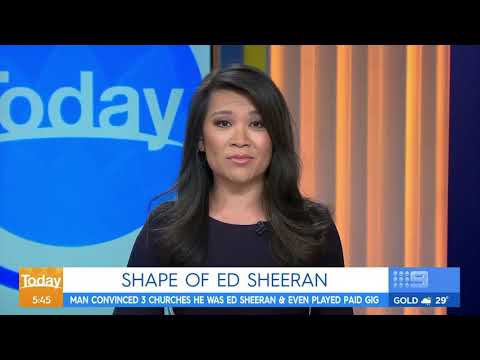 Conman convinced 3 Churches he was Ed Sheeran - fake news