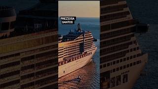 MSC PREZIOSA navio ship  cruzeiro 29/03/26 Santos ultima  @cruzeiros2025  #ultimaviagem #shorts