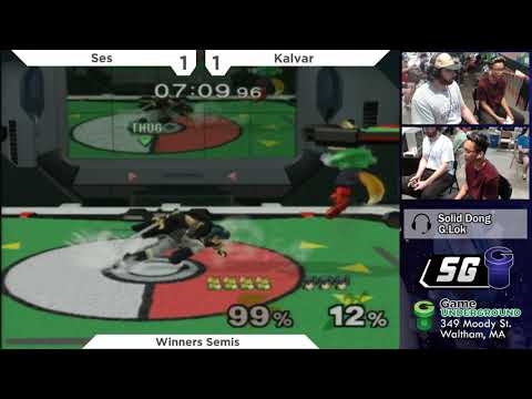 SG 21.4 SSBM - Ses (Fox) vs. Kalvar (Marth) - Melee WSF