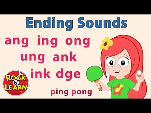 Ending Sounds | Learn to Read Words With ANG, ING, ONG, UNG, ANK, INK, DGE | Phonics Lessons