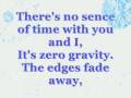 David Archuleta Zero Gravity Lyrics On Screen