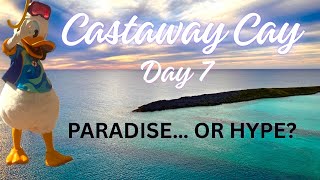 Disney Treasure Final day 7: Castaway Cay + Mickey's Farewell Show, A magical send off! Worth it?