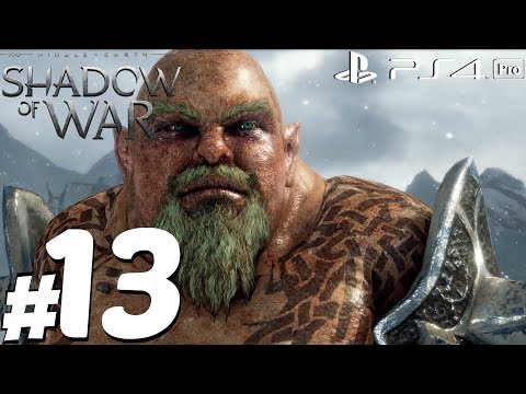 Shadow of War - Gameplay Walkthrough Part 13 - Bruz The Chopper Kills Talion [1080P 60FPS] PS4 Pro