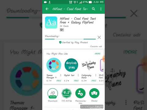 How to change the font style of ASUS mobile