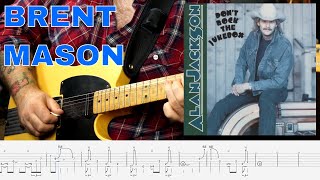 Video thumbnail for Brent Mason Solo - Alan Jackson - Just Playin' Possum (Country TAB) by Levi Clay