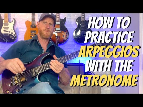 How to Practice Arpeggios with the Metronome | Guitar Lessons