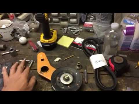 Scag Bearing replacement babble pt 1 of 2