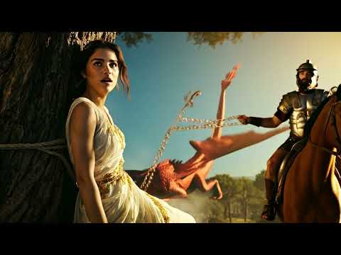 St. George Rescuing a Princess (Concept Scene)