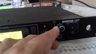 Video thumbnail for Base shure U4D-UA dual receiver by Ivan Vintage