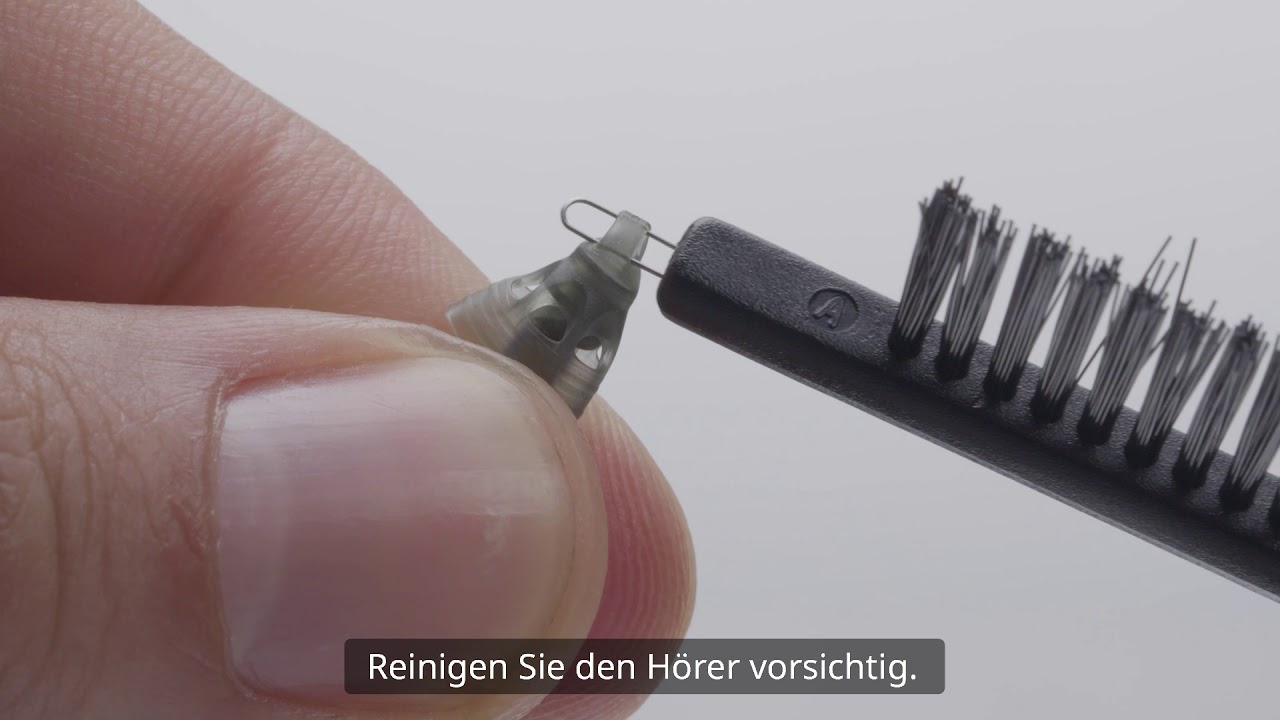 So reinigen Sie Ihr Hörgeräte - HdO