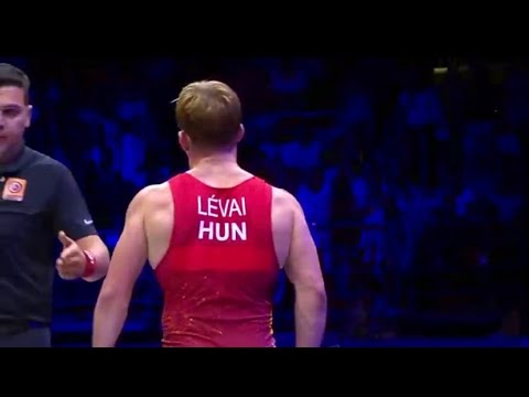 Semifinal GR77, Zoltan Levai (HUN) - Viktor Nemes (SRB), World Championship 2022
