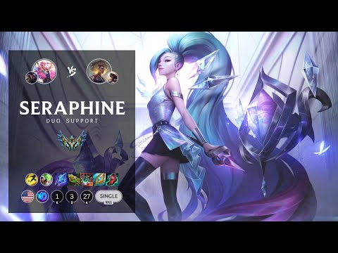 Seraphine Support vs Rell - NA Challenger Patch 12.17
