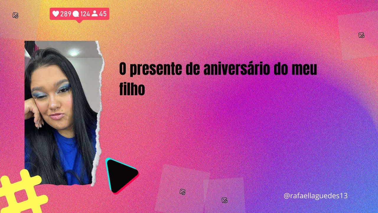 O presente de aniversário do meu filho #fofoca #fy #fofocastv