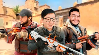 CS2 DE QUALIDADE NA DUST 2 COM NAK, STEEL, YEL E PRATA!