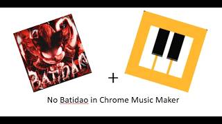 No Batidão made by Chrome Music Lab  :)